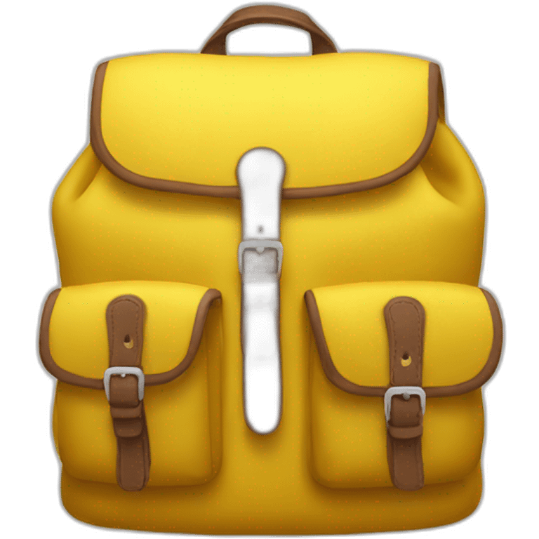 bakpack yelow emoji