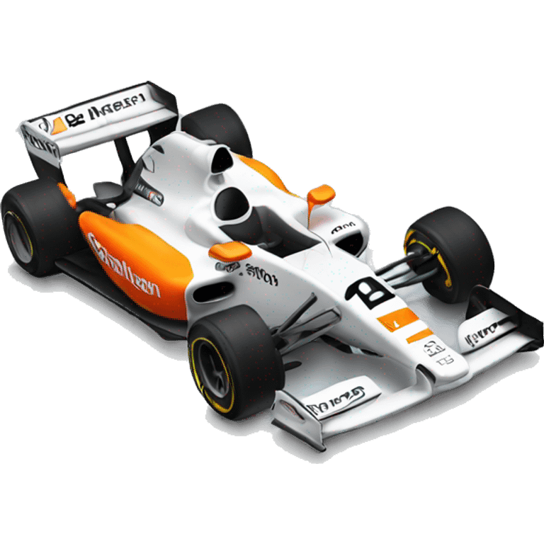 Mclaren formula 1 car emoji