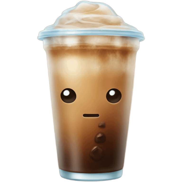 Iced coffee  emoji