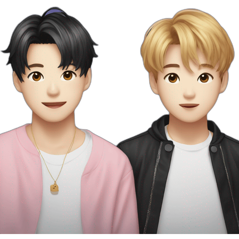 Jungkook and jimin emoji