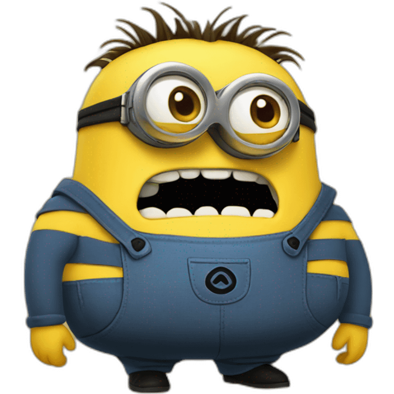 cursed fat minion family friendly emoji