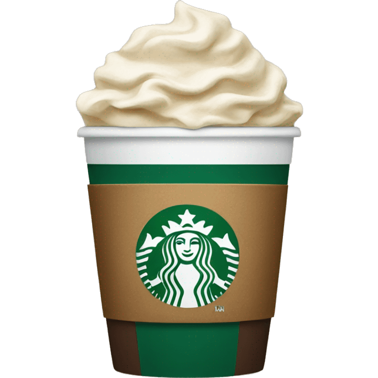 Starbucks coffee emoji