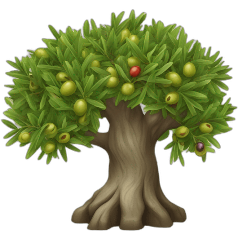 Vare an olive tree emoji