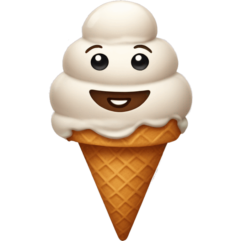 Ice cream emoji