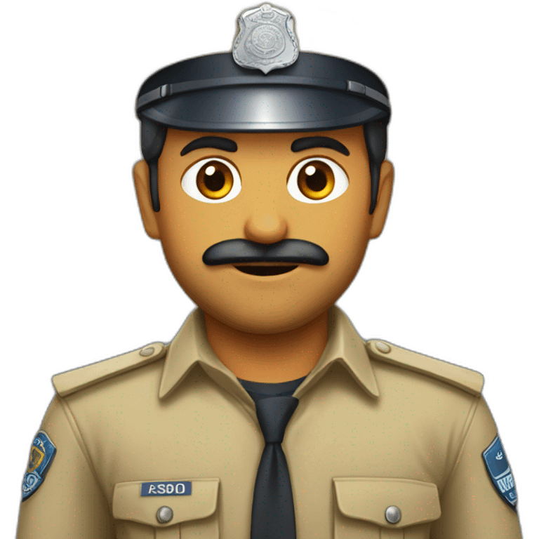 Telugu-kakhi-police emoji