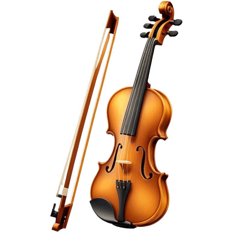 Cinematic Realistic Violin, rich polished wood with delicate curves, strings stretching tautly, fine dust particles catching the golden stage light, glowing with an elegant and timeless charm. emoji