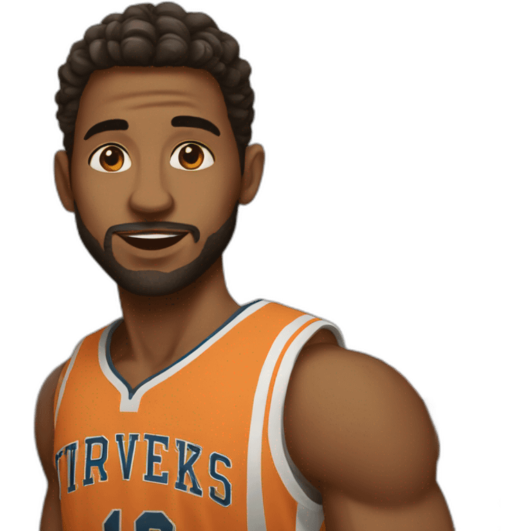 Basketball players  emoji