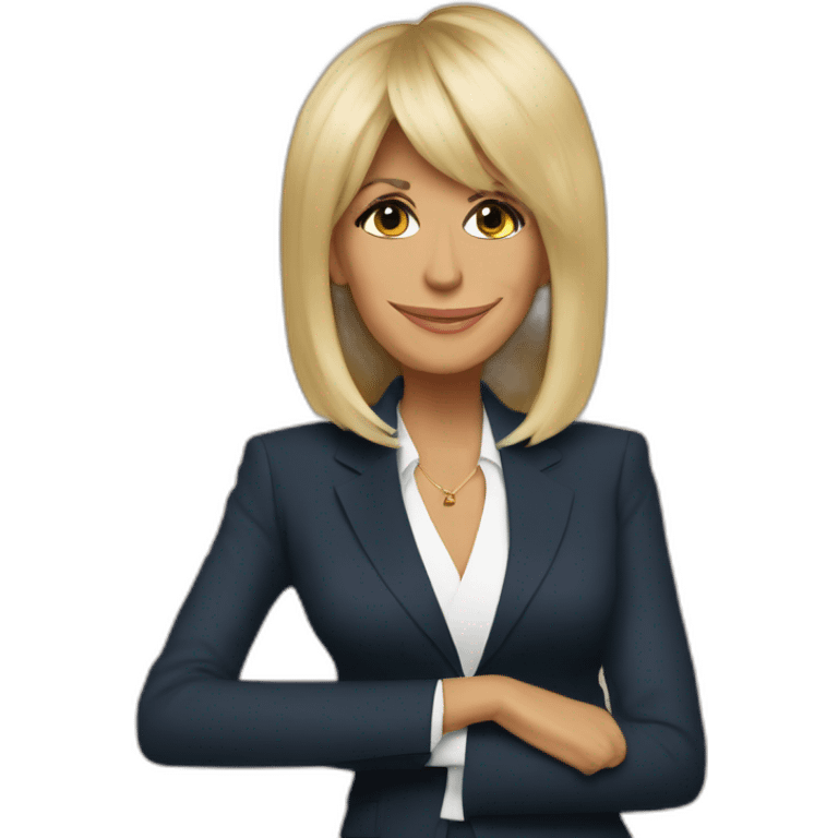 Brigitte macron emoji