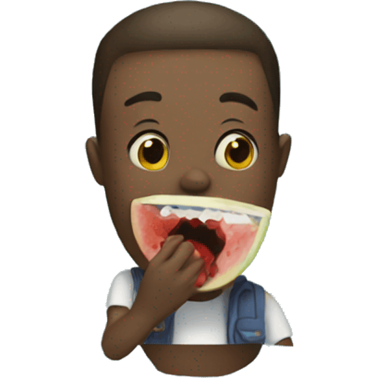 People eating fruit emoji