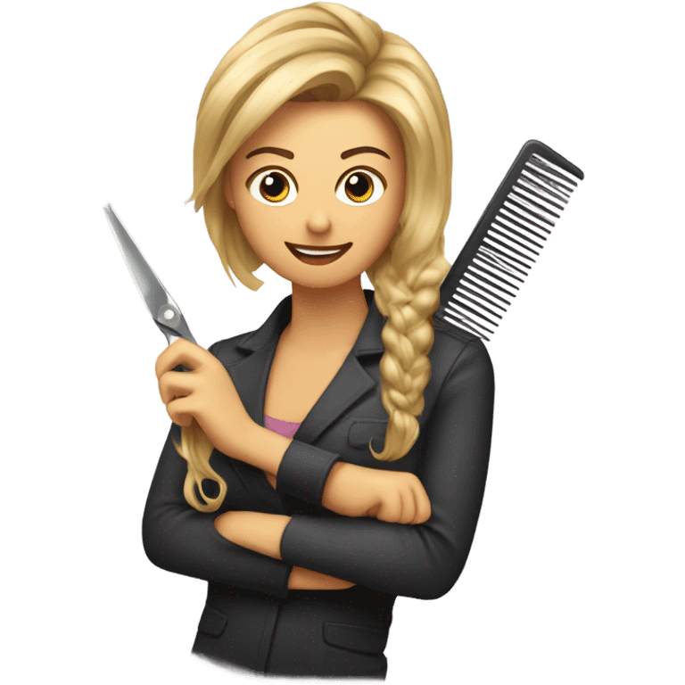 hairstylist emoji