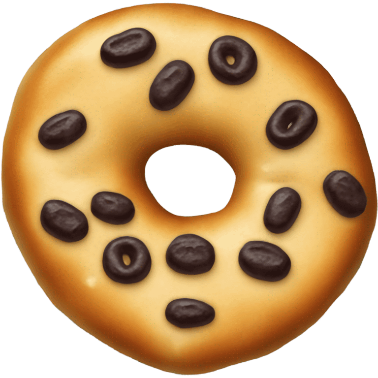 rasin bagel  emoji