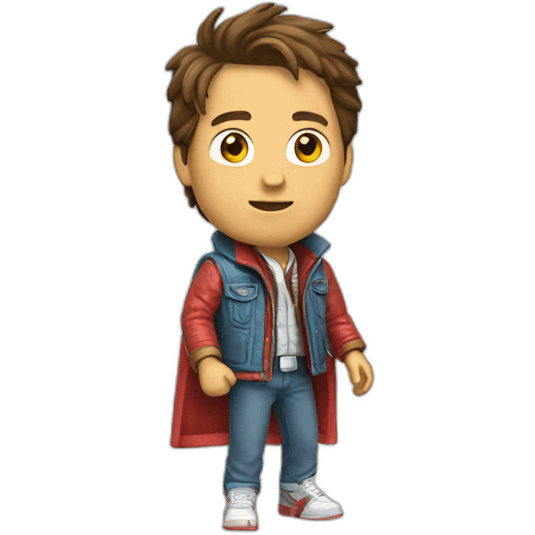 Marty Mcfly emoji