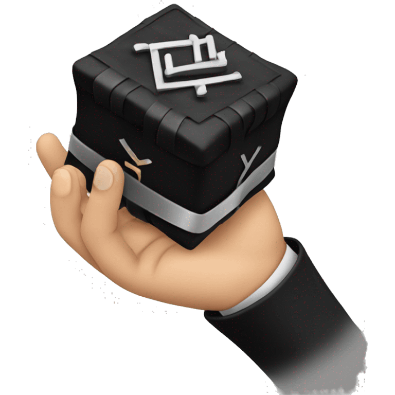 tefillin on hand emoji