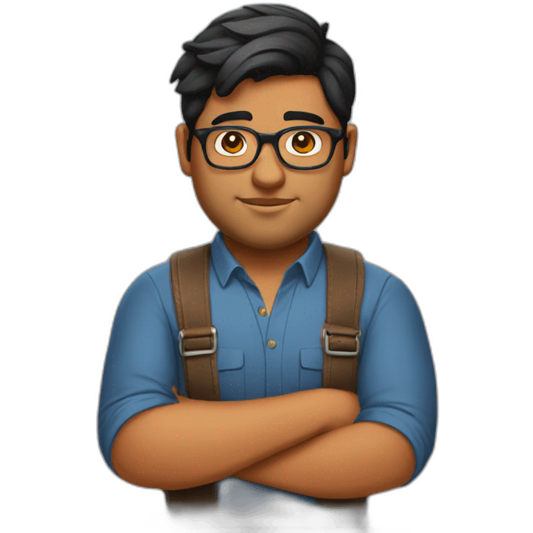 chubby-indian-glasses-it-guy emoji