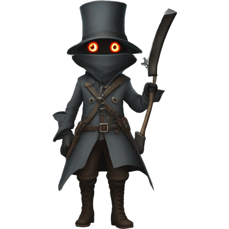 Bloodborne hunter whirligig saw emoji