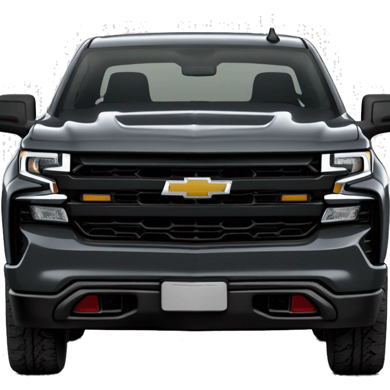 Dark gray 2023 Chevy Silverado 1500 ZR2 emoji