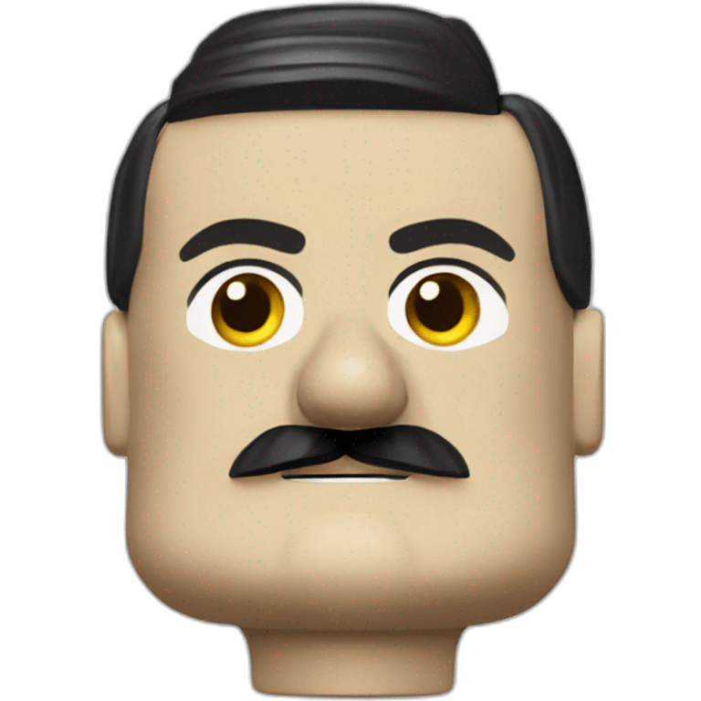 hitler as a lego emoji