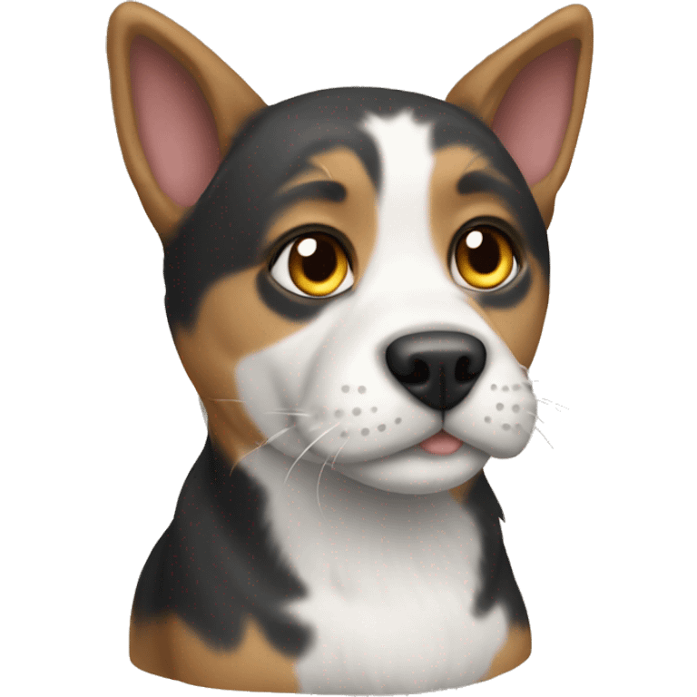 dog cat hyrid emoji