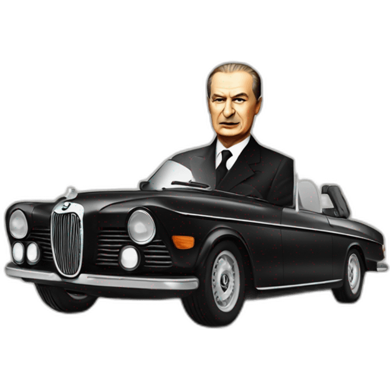 Ataturk in a BMW emoji