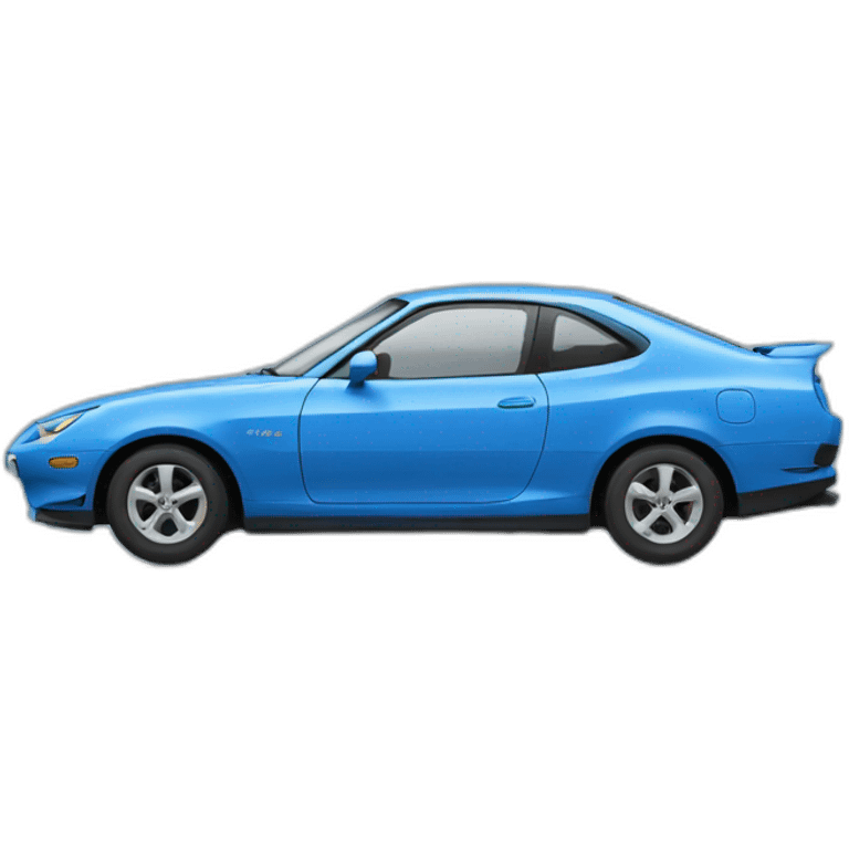 blue japanese car emoji