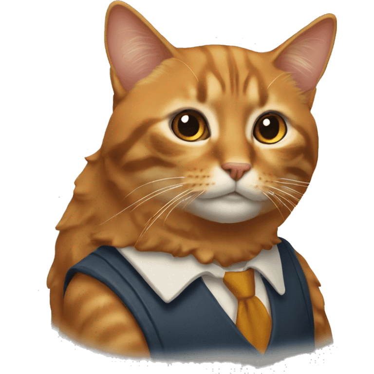 Chat roux  emoji