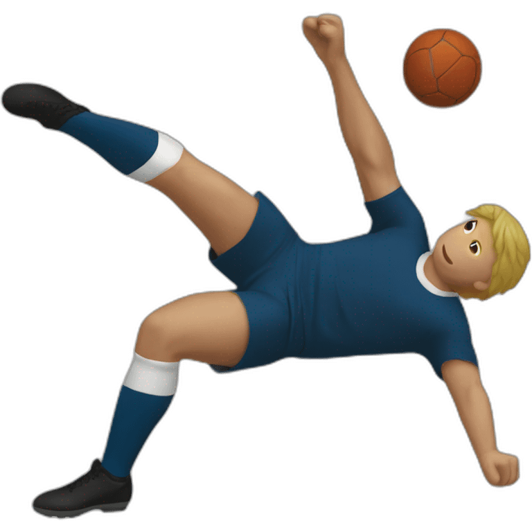 Overhead kick emoji