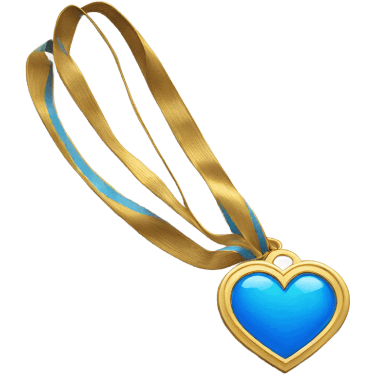 Blue Heart medal emoji