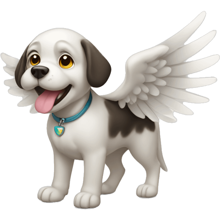 Dog with Wing emoji