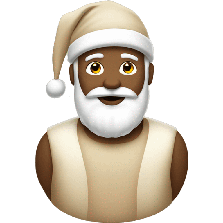 Beige Santa  emoji