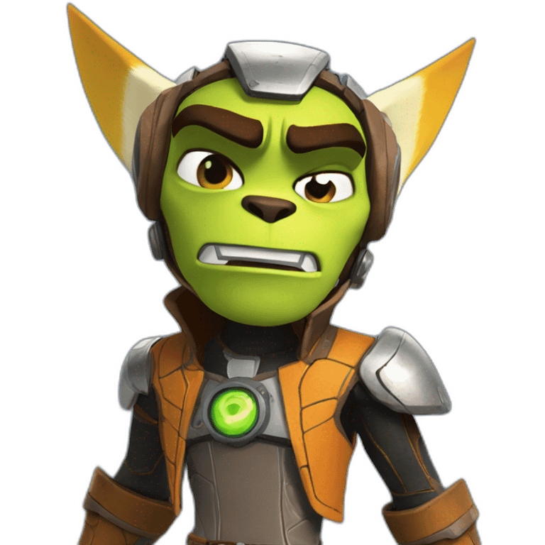 Ratchet and clank angry emoji