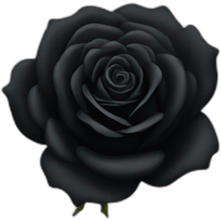 black rose text emoji emoji