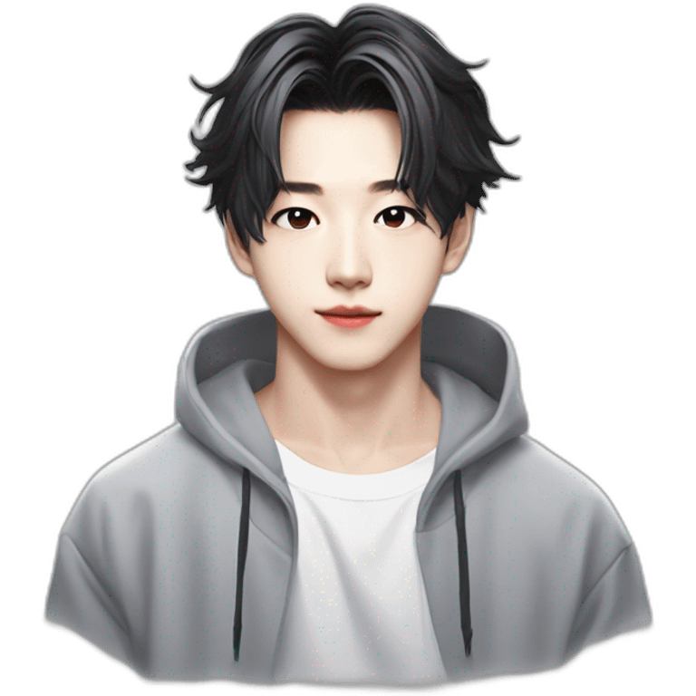 hwang hyunjin from stray kids emoji