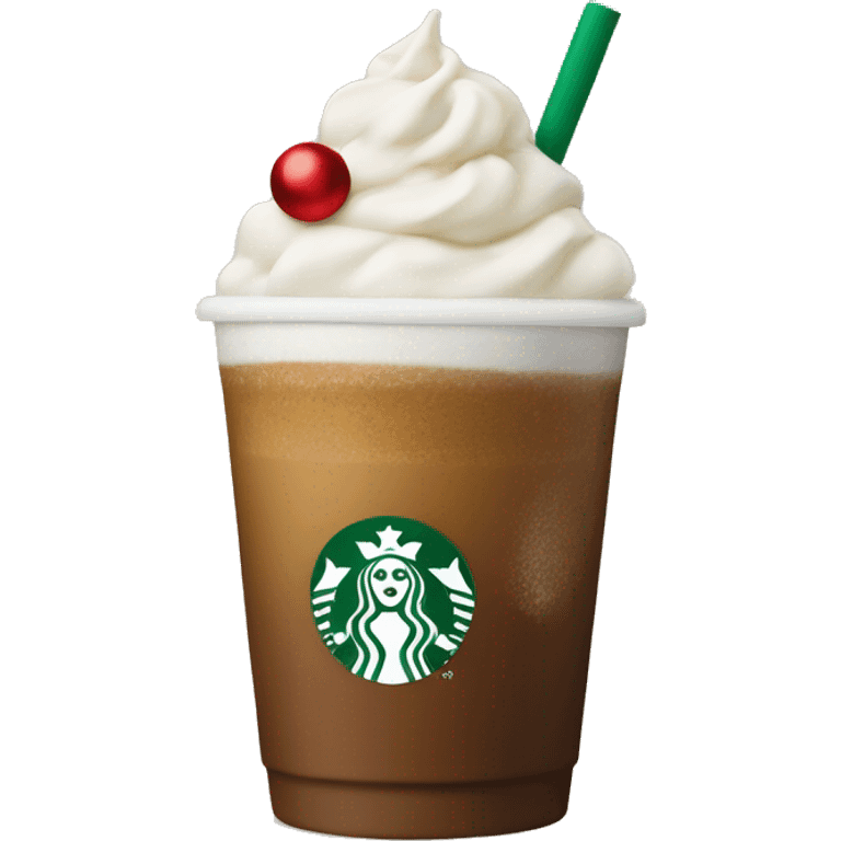 Starbucks holiday drink emoji