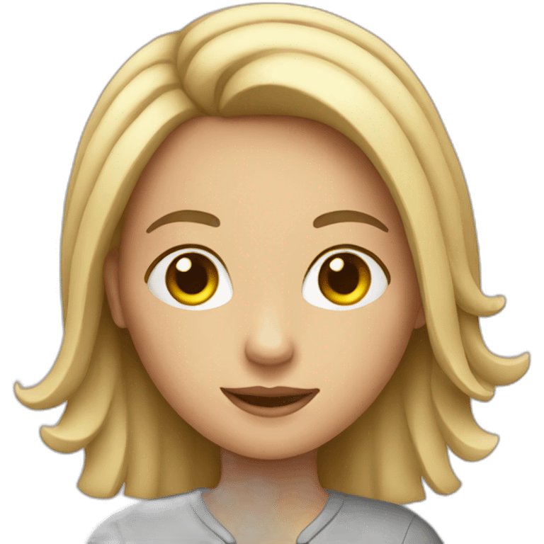 Girl-with-MacBook emoji