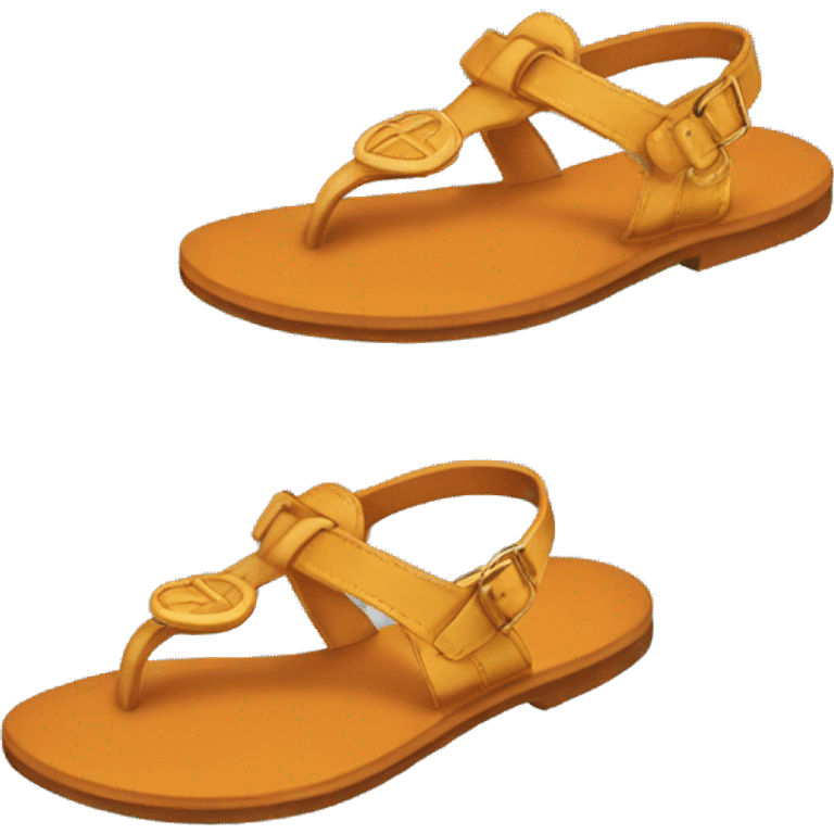 Hermes sandals  emoji