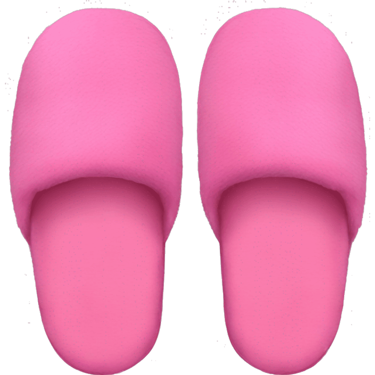 Pink slippers emoji