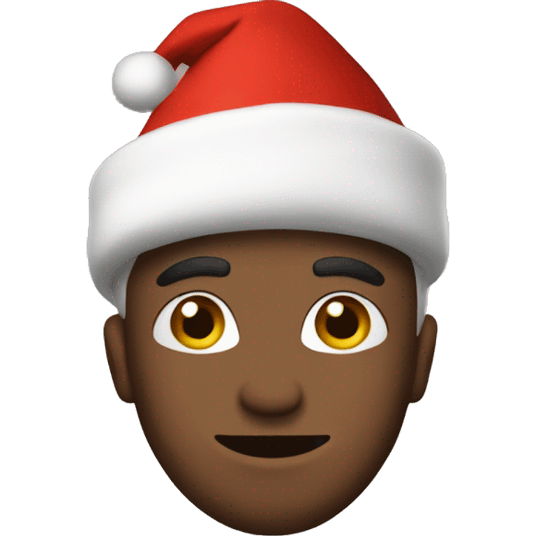 Me with A santas hat emoji