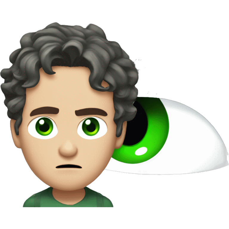 Bruce Banner get angry green eyes emoji