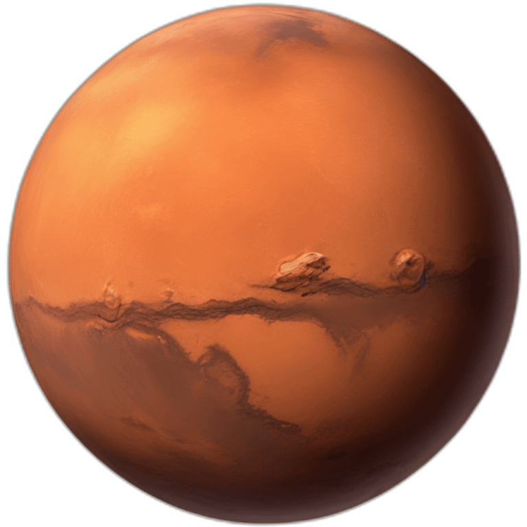 mars planet emoji