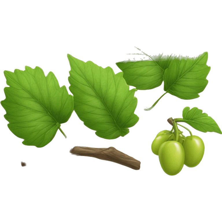 Feuille de vigne libanaise emoji