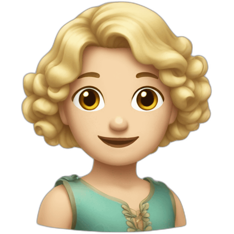 La petite sirène polochon emoji