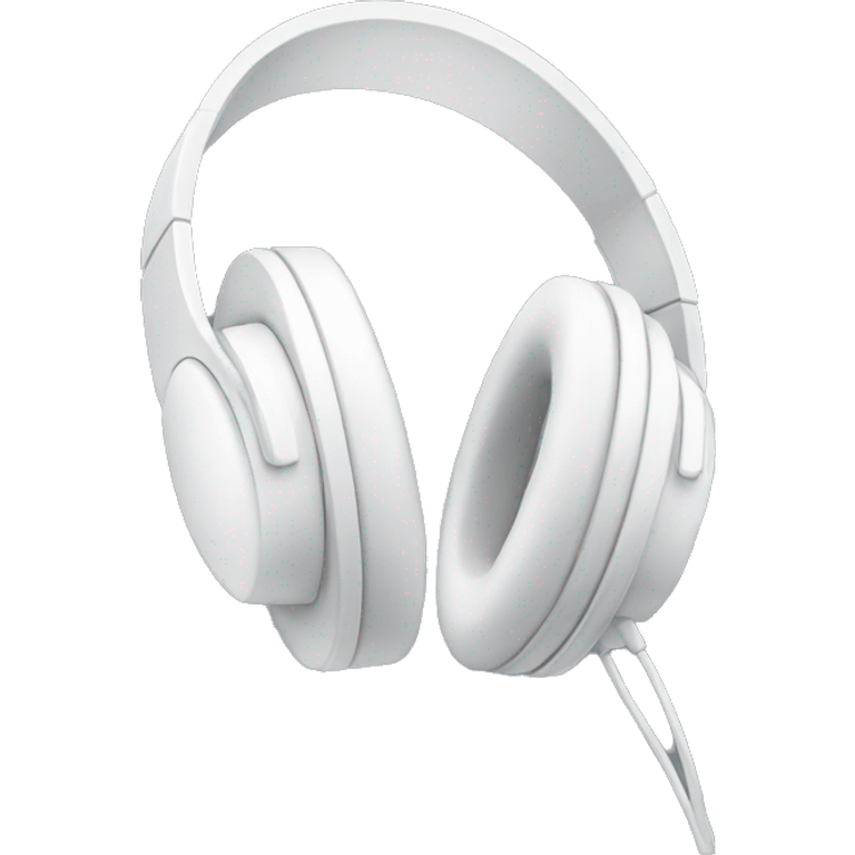 White headphones emoji