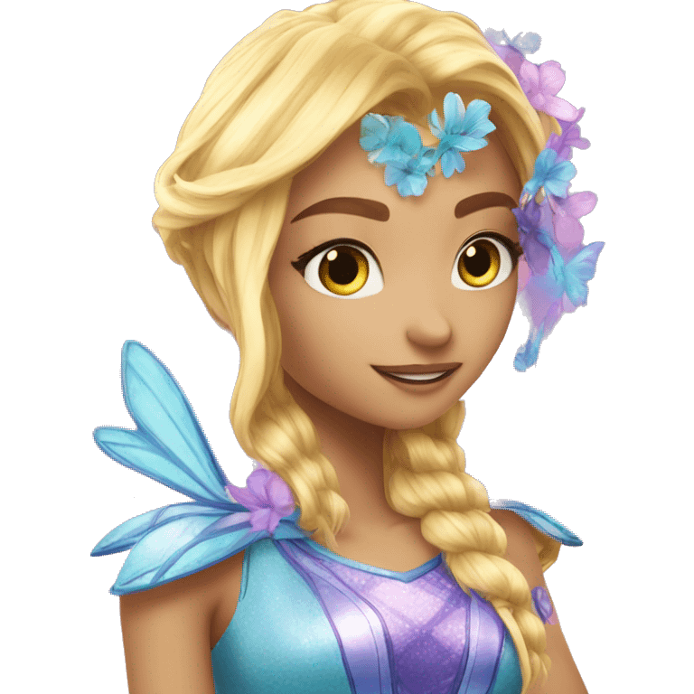 Bloom from Winx emoji