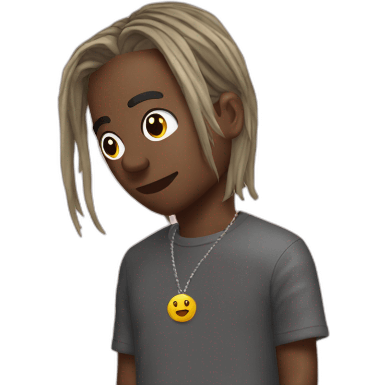  Travis scott qui chante emoji