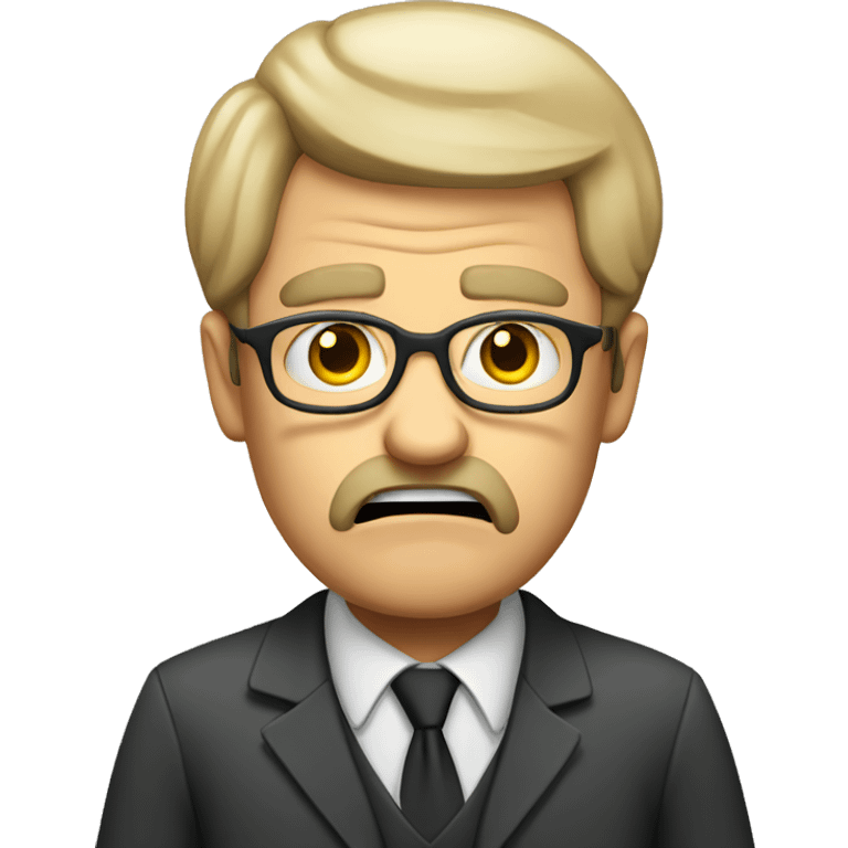 angry english teacher emoji