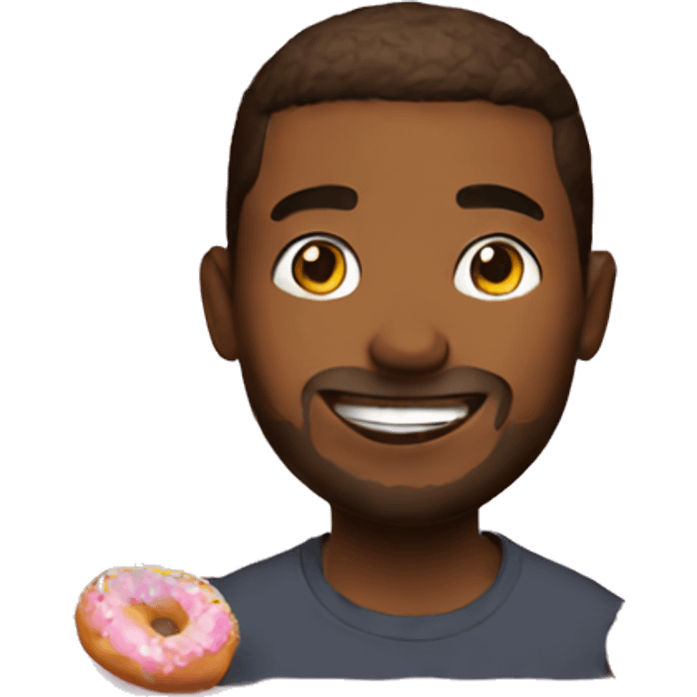 Me with donuts emoji