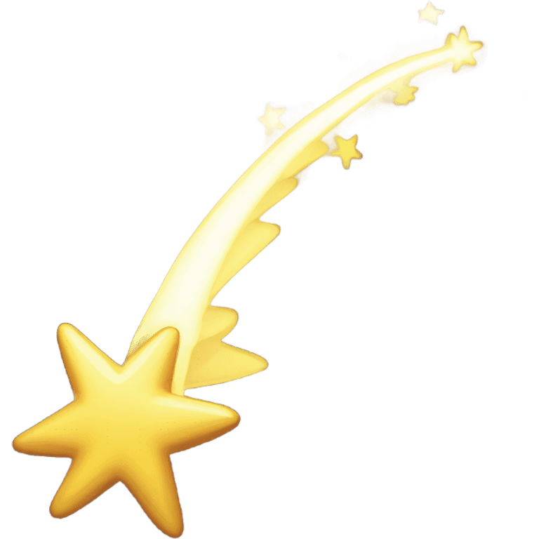 Shooting star emoji