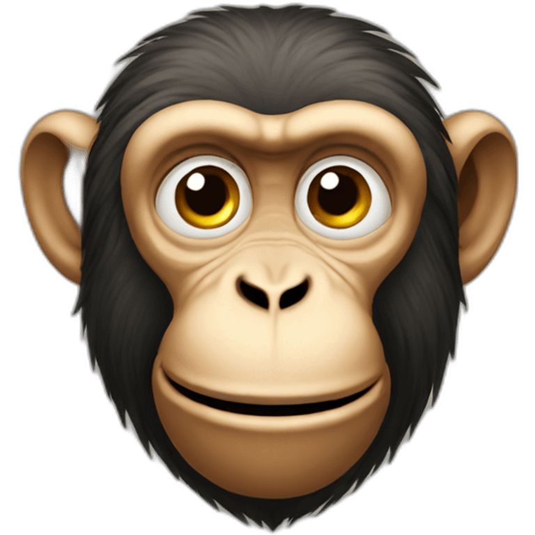 Monkey Thinking emoji