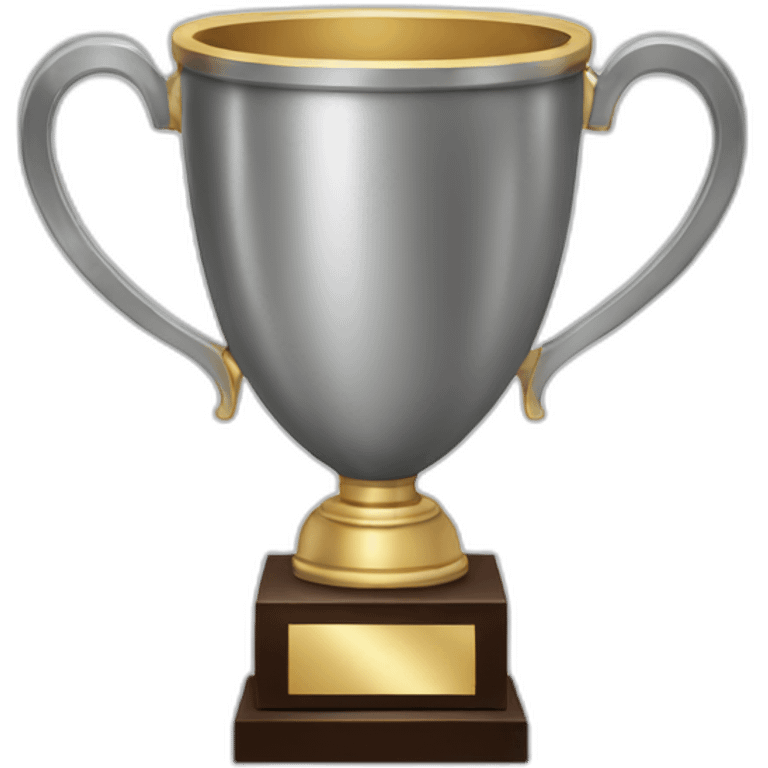 business trophy's emoji