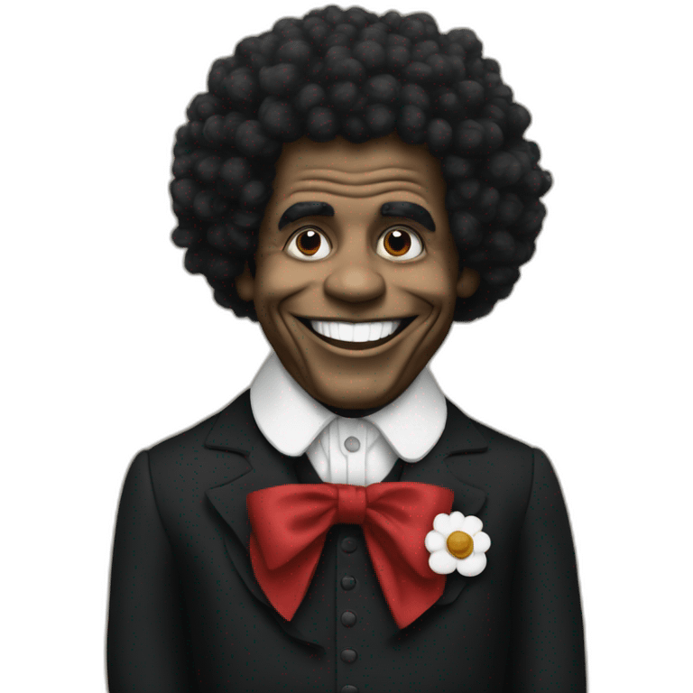 golliwog Barack Obama emoji